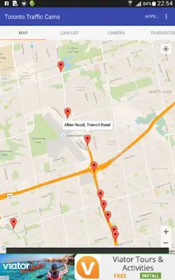 Toronto Traffic Cameras android App screenshot 0
