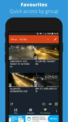 Toronto Traffic Cameras android App screenshot 3